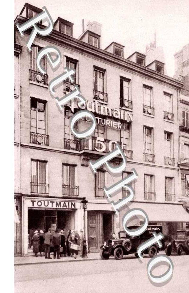 Toutmain Couturier, Champs Elysees