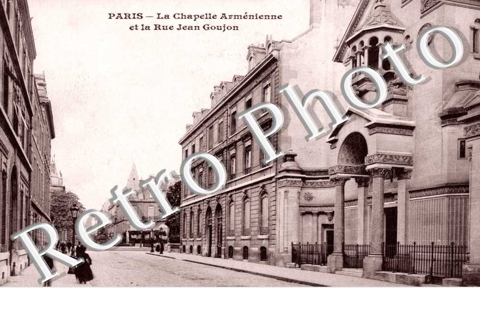 Chapelle Armenienne et Rue Jean Goujon