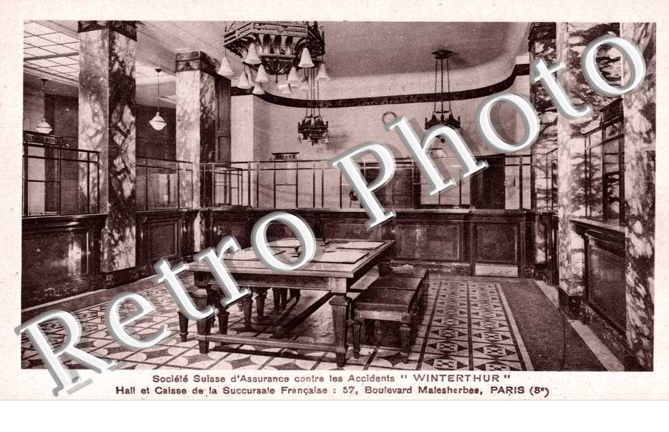 Societe Suisse d'Assurance, Winterthur, Boulevard Malesherbes