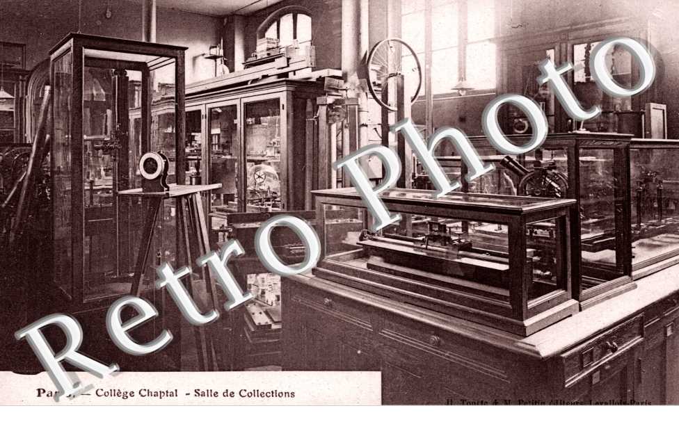 College Chaptal, Salle des Collections  - rue de Rome 
