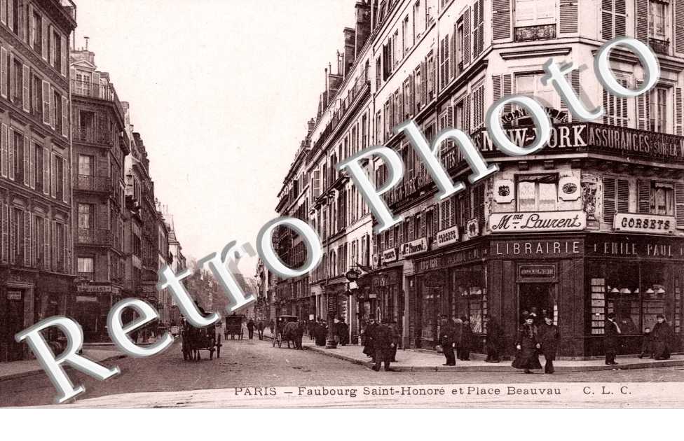 Faubourg Saint Honore et Place Beauvau