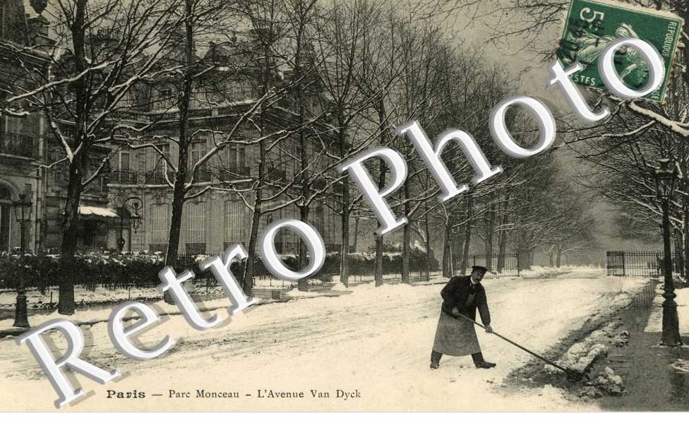 parc Monceau L'avenue Van Dick