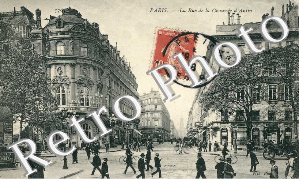 la rue de la Chaussee d'Antin