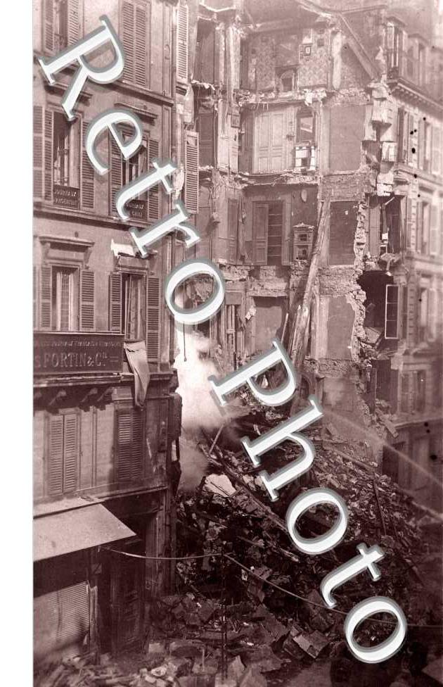 Maison Bombardee Rue Joffroy Marie, fevrier 1918