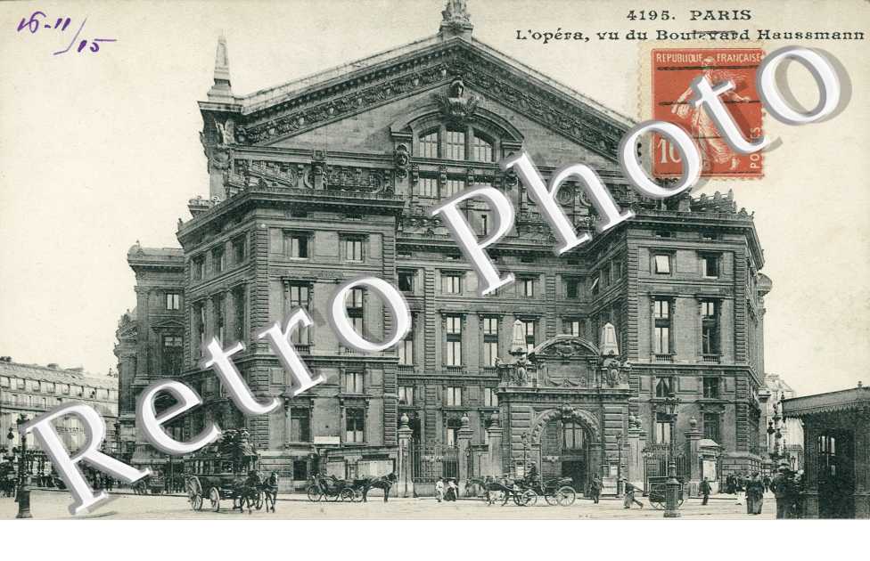 l'Opera vu du Boulevard Haussmann
