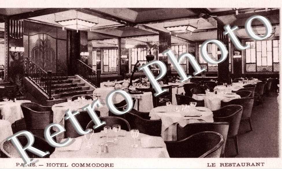 Boulevard Haussmann, Hotel Commodore, Boulevard Haussmann, le Restaurant