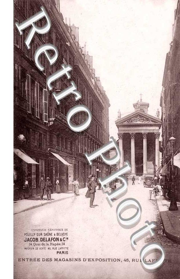 Rue Laffitte, les Magasins d'Exposition