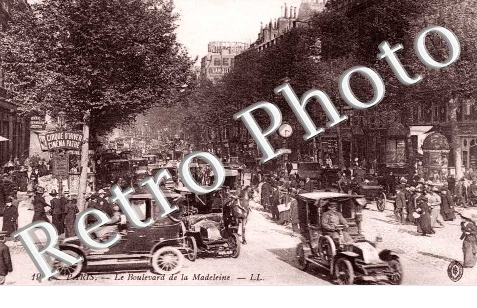 le boulevard de la Madeleine