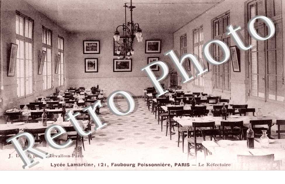 Lycee Lamartine, le Refectoire, Rue du Faubourg Poissonniere