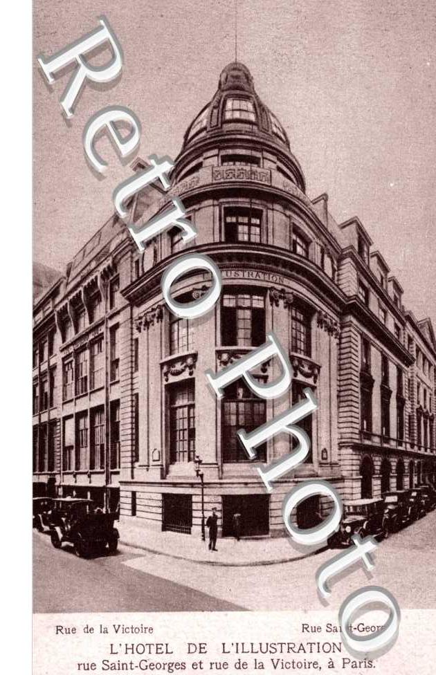 Hotel de l'Illustration, Rue St Georges et Rue de la Victoire
