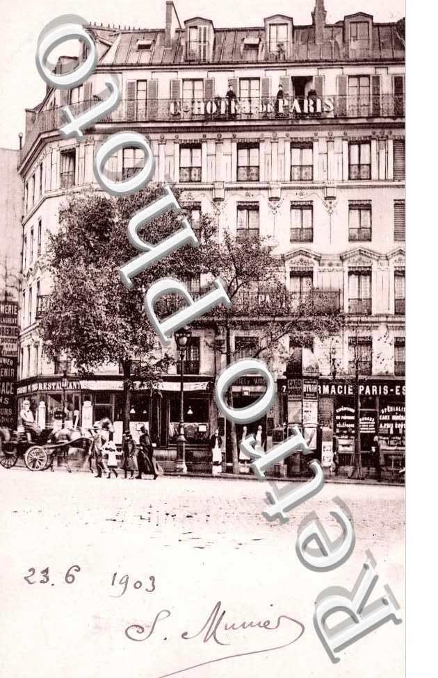 Grand Hotel de Paris, Boulevard de Strasbourg