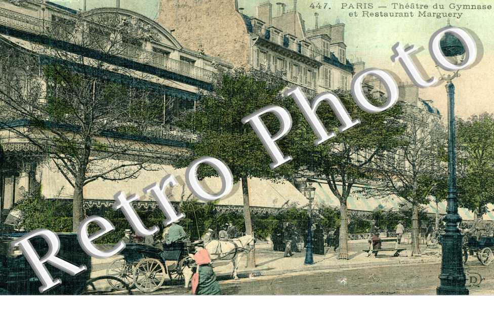 Theatre du Gymnase et Restaurant Marguery  - 38 Boulevard de Bonne Nouvelle