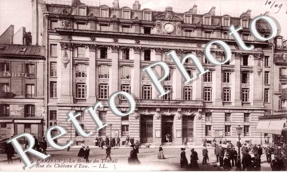 rue du chateau d'Eau La Bourse du Travail