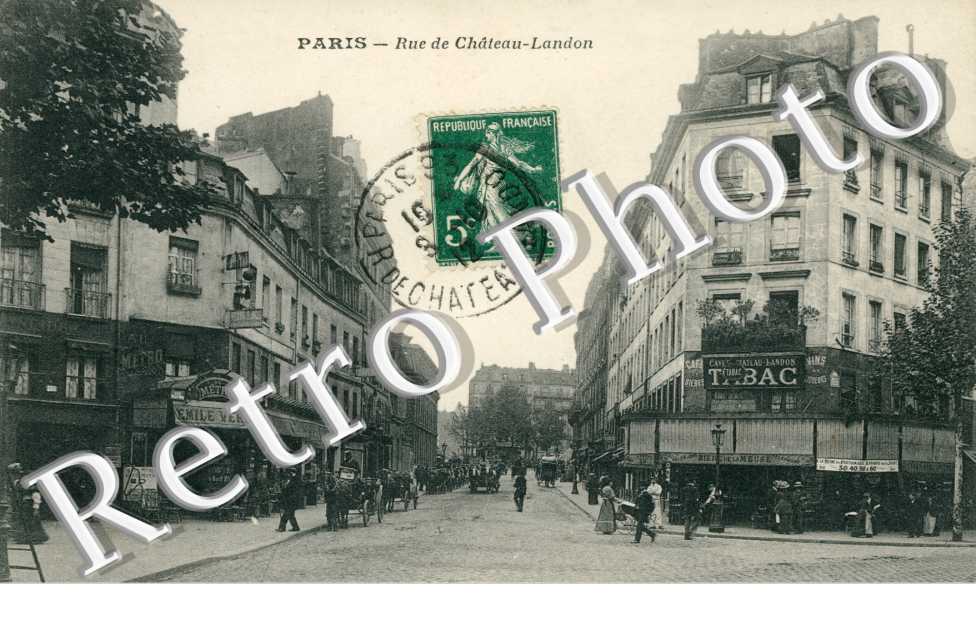 rue de Chateau Landon