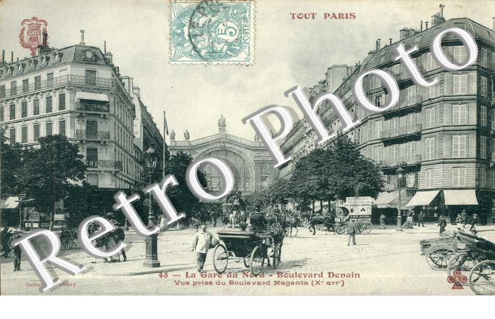 Gare du Nord, Boulevard Denain