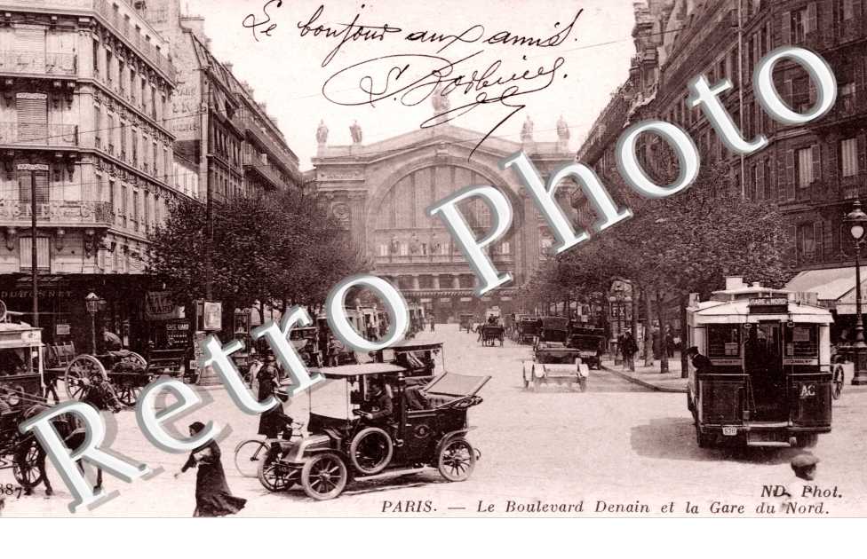 Boulevard Denain et la Gare du Nord