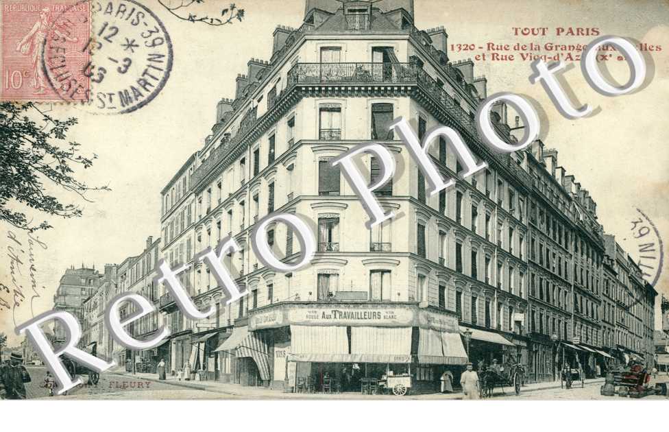 Rue de la Grange aux Belles et Rue Vicq d'Azir