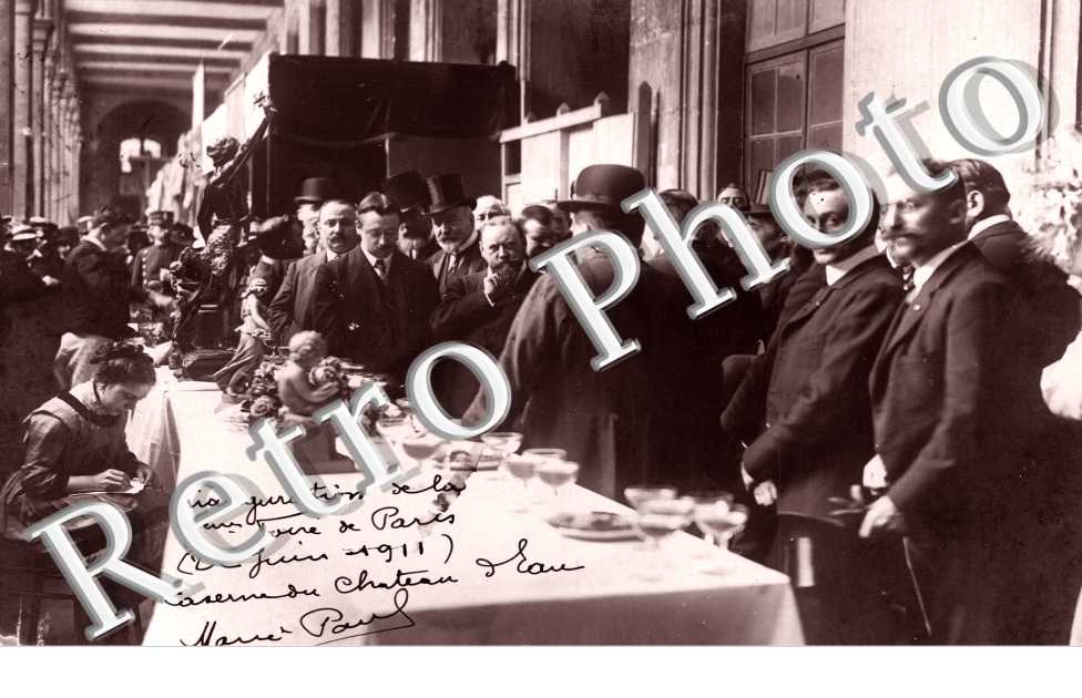 Caserne du chateau d'eau - Inauguration de la 8eme Foire de Paris, 22 juin 1911