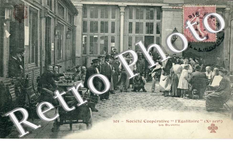Societe Cooperative l'Egalitaire, la Buvette Rue Sambre et Meuse