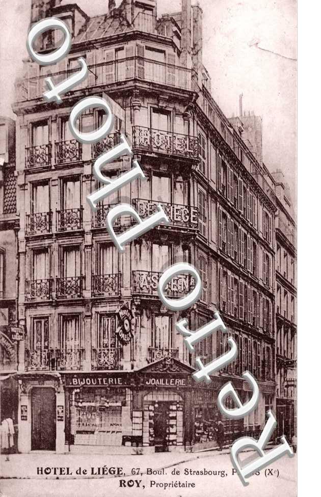 Hotel de Liege, 67 Boulevard de Strasbourg