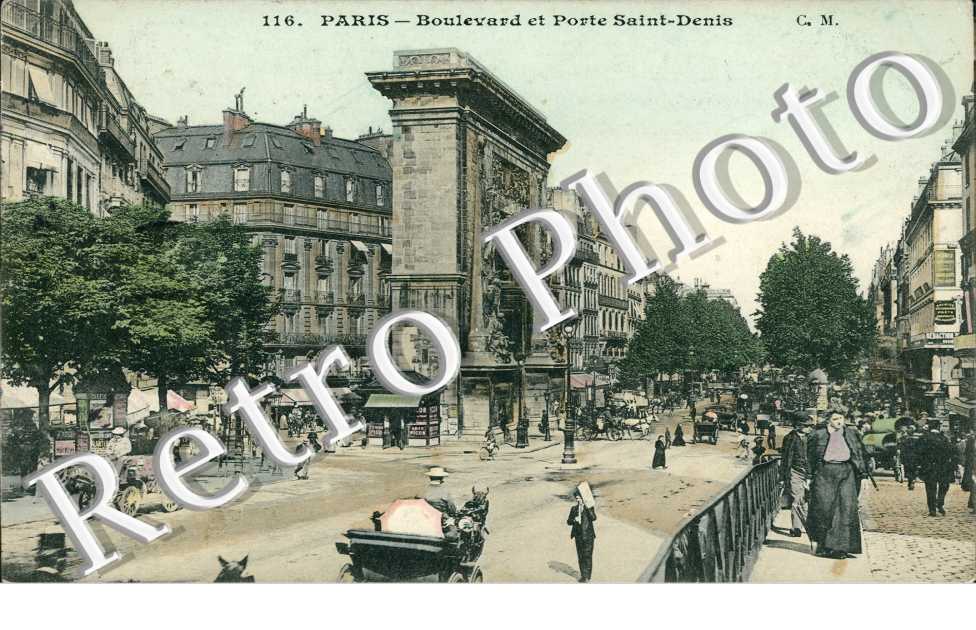 le boulevard Saint Denis