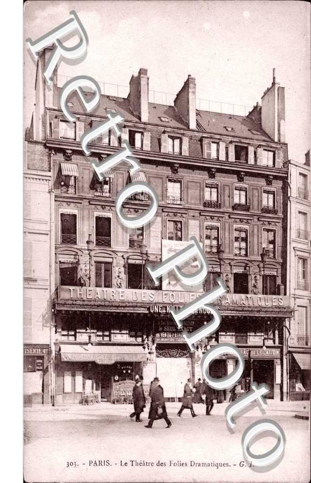 Le Theatre des Folies Dramatiques, Rue Rene Boulanger