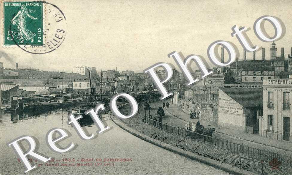 Quai de Jemmapes et Canal Saint Martin