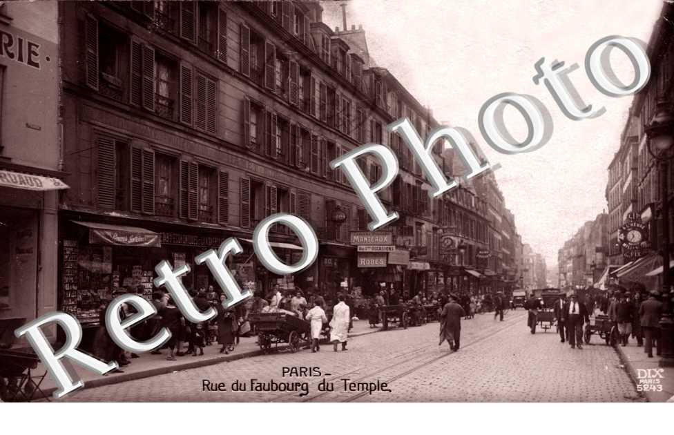 Rue du Faubourg du Temple