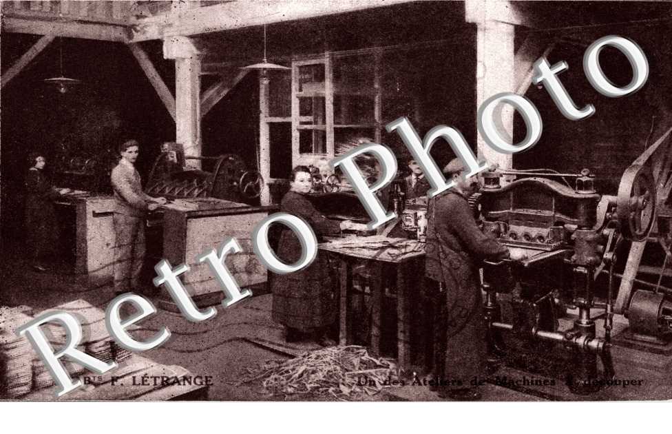 Etablissements F. Letrange, un atelier de Machines a decouper