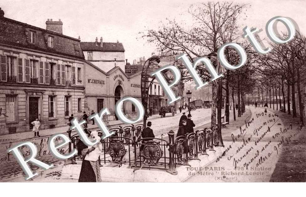 station du metro Richard-Lenoir -   boulevard Richard-Lenoir