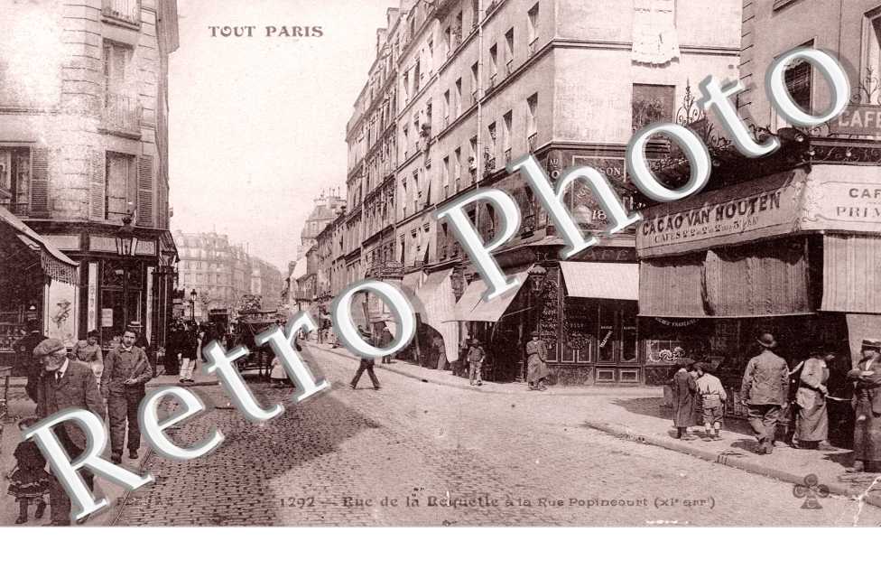 Rue de la Roquette a la rue Popincourt