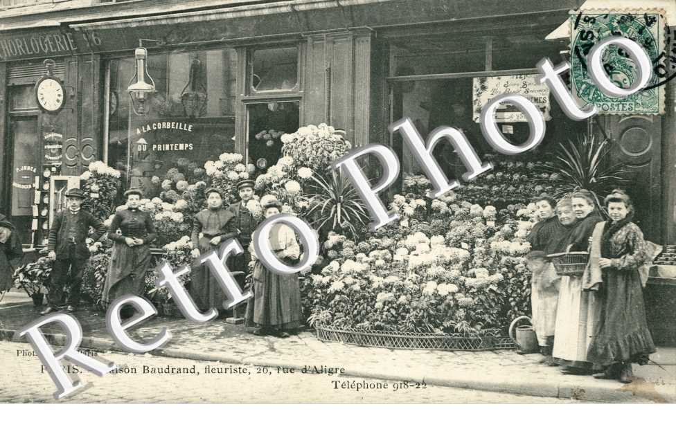Maison Baudrand, Rue d'Aligre, Fleuriste