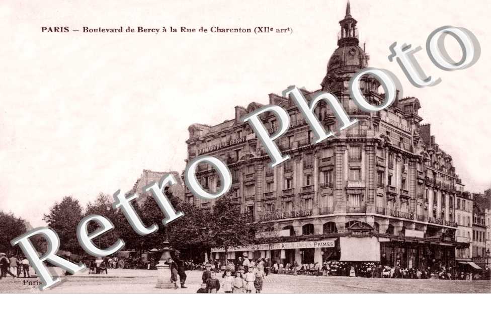 Boulevard de Bercy et rue de Charenton