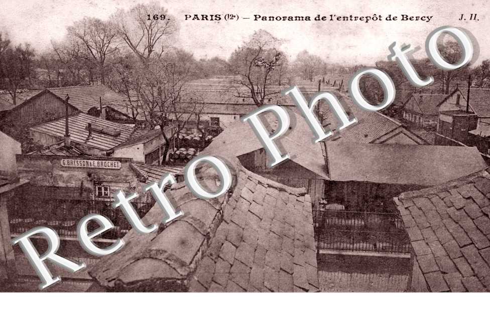 panorama de l'entrepot de Bercy