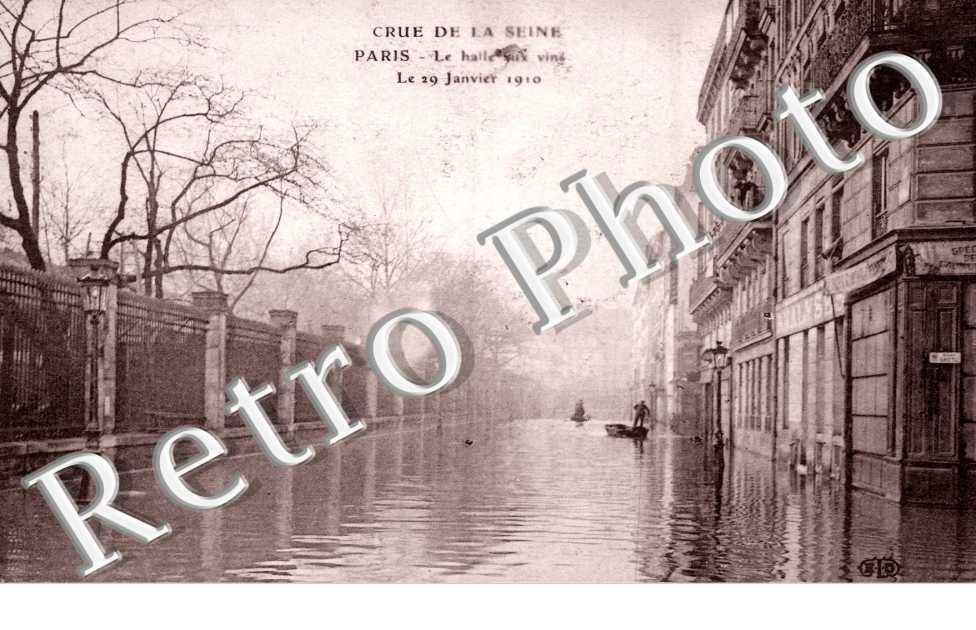 la halle aux vins, Inondations
