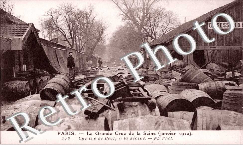 Une rue de Bercy a la decrue