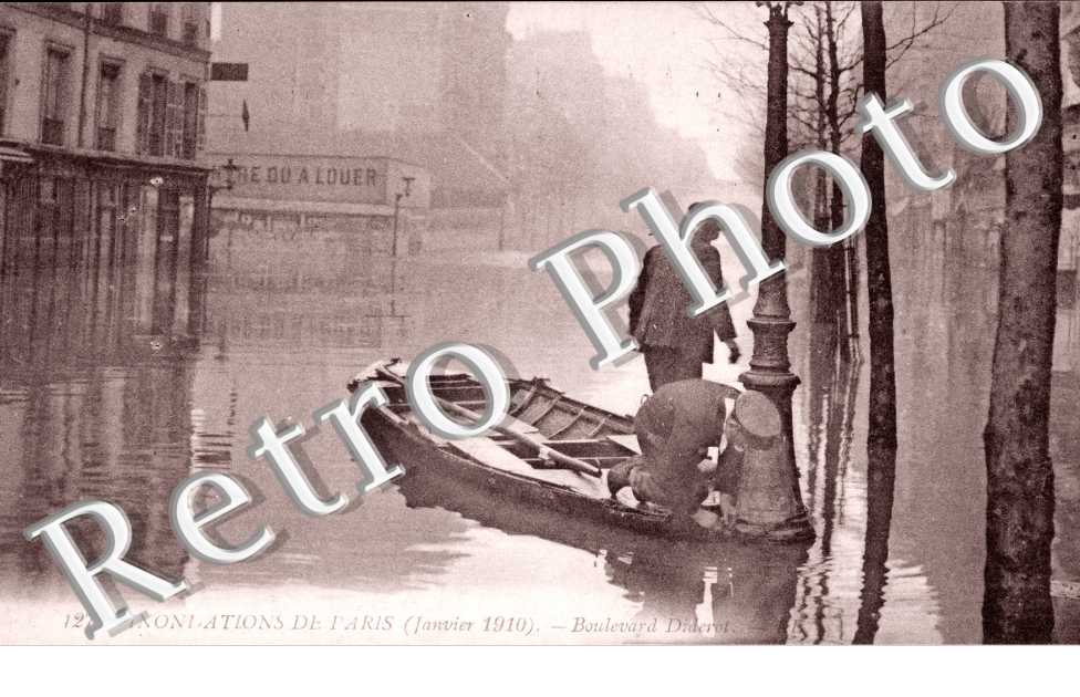 Boulevard Diderot, Inondations