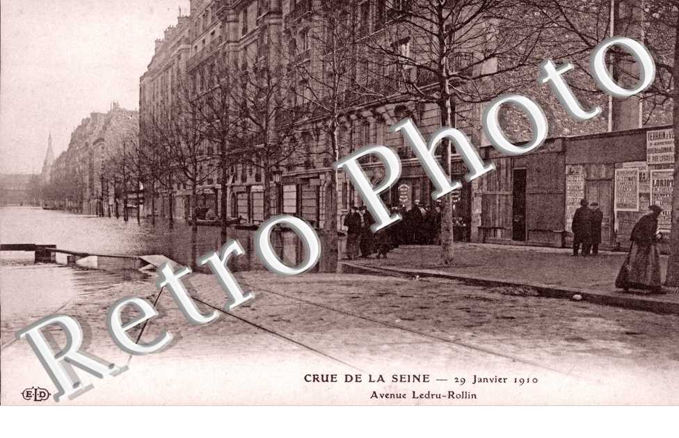 Avenue Ledru Rollin, Inondations
