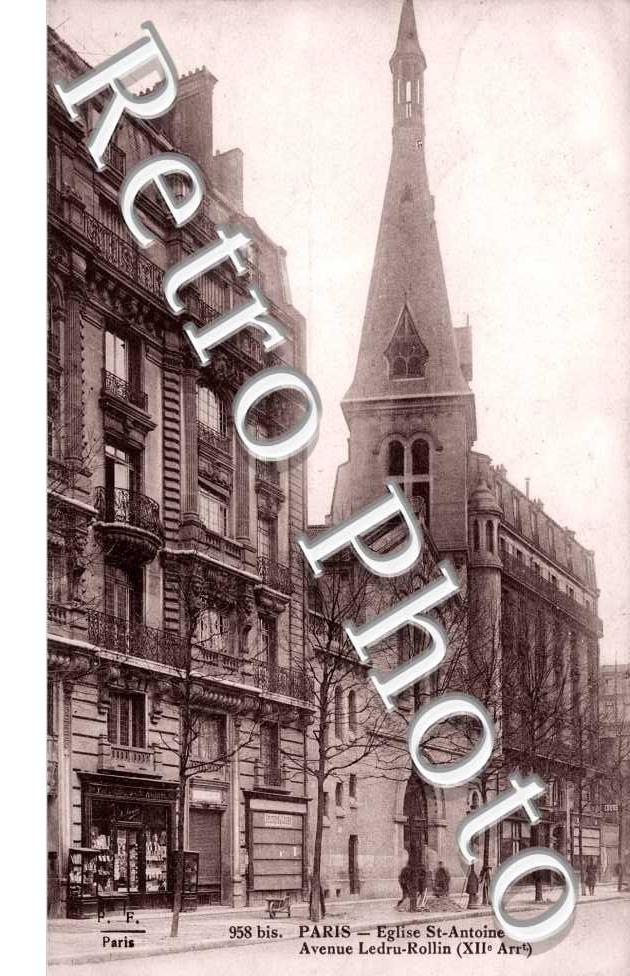 Avenue Ledru Rollin, Eglise saint Antoine