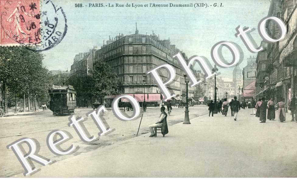 Rue de Lyon et Avenue Daumesnil