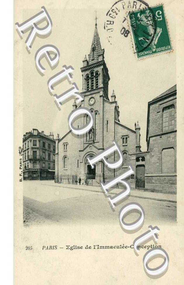 eglise de l'Immaculee Conception rue du Rendez-vous