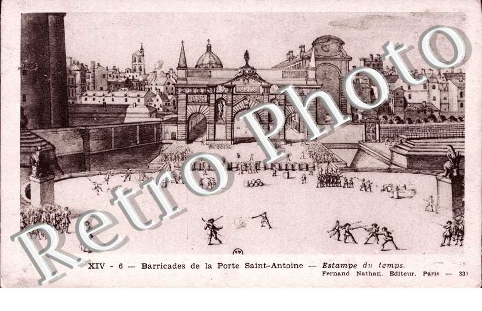 Barricade de le Porte Saint Antoine