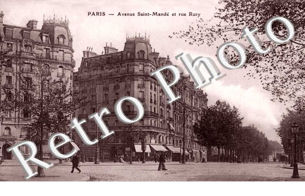 Avenue Saint mande et rue Ruty