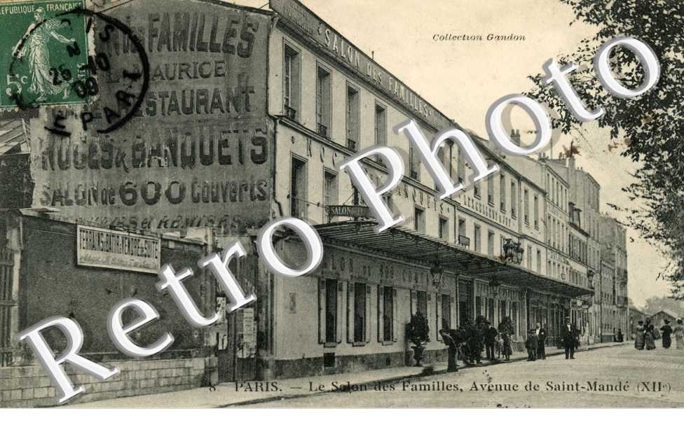 Le Salon des Familles, Avenue de Saint Mande