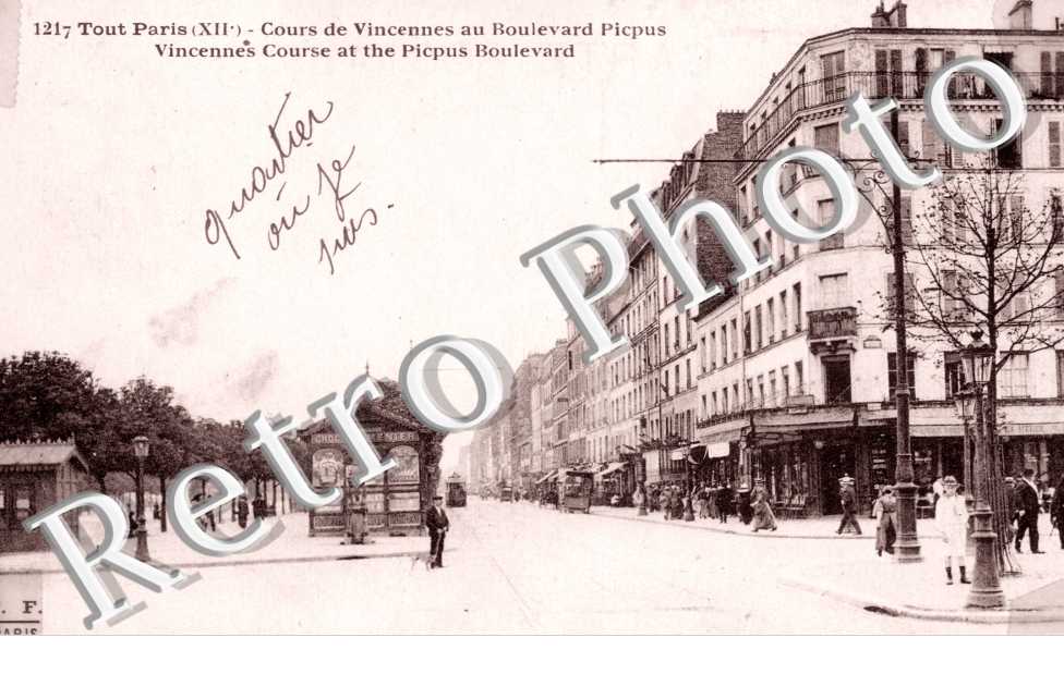 Cours de Vincennes au Boulevard Picpus