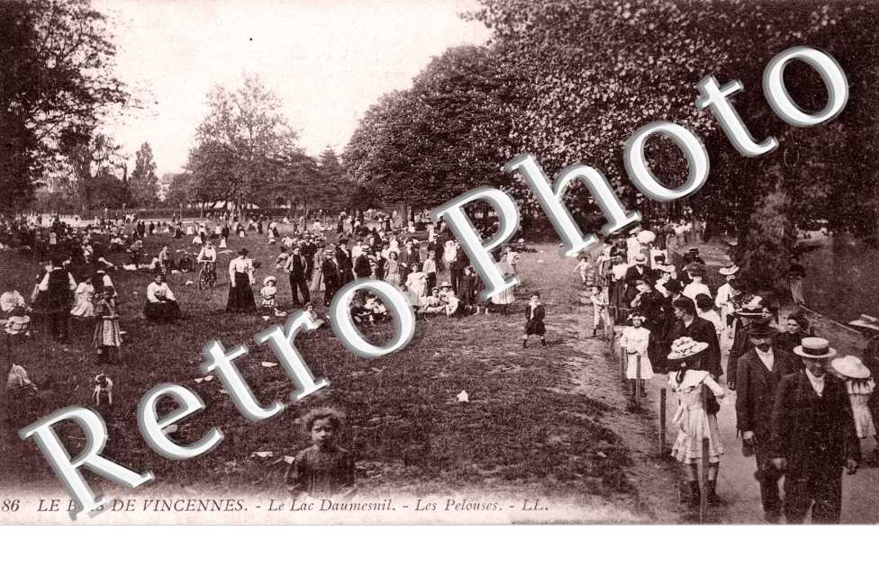Bois de Vincennes, Lac Daumesnil, Les Pelouses