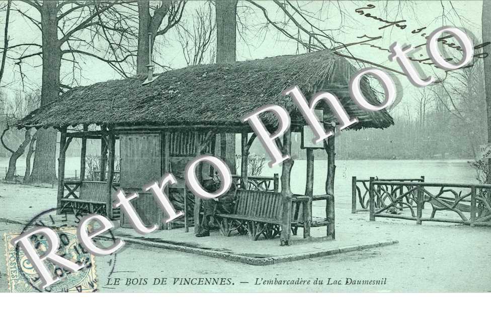 Embarcadere du Lac Daumesnil BOIS DE VINCENNES