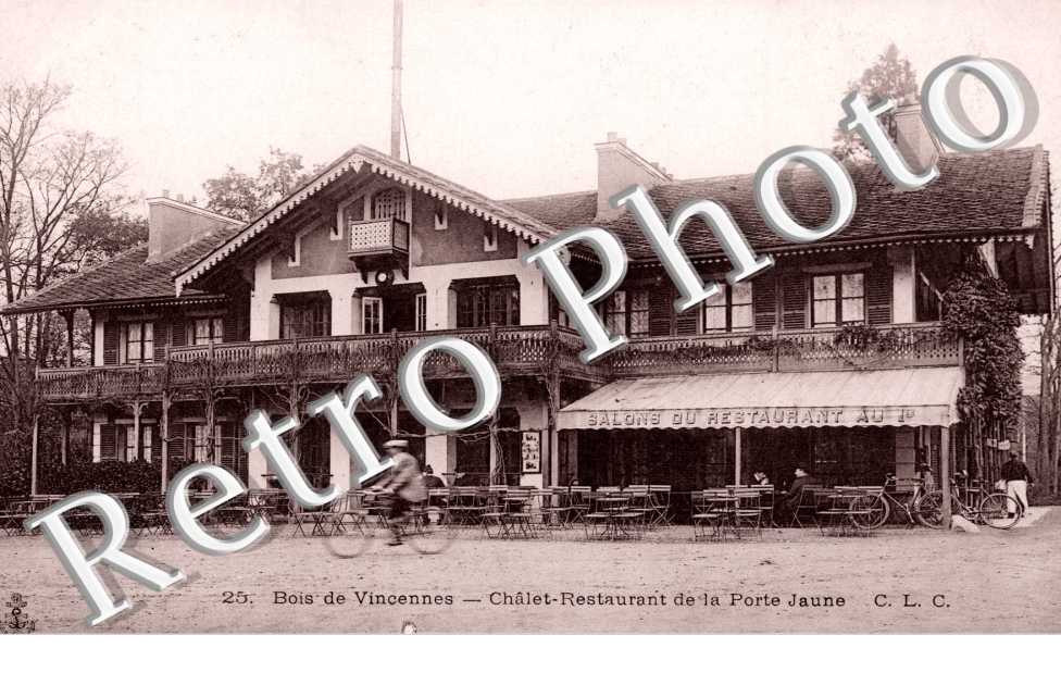 Bois de Vincennes, Chalet Restaurant de la Porte Jaune