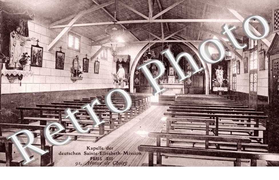 Chapelle Saint Elisabeth - mission - 91 avenue de Choisy