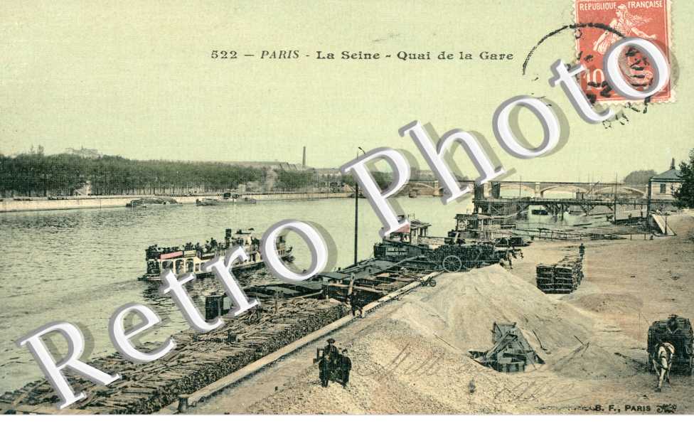Quai de la Gare - La Seine